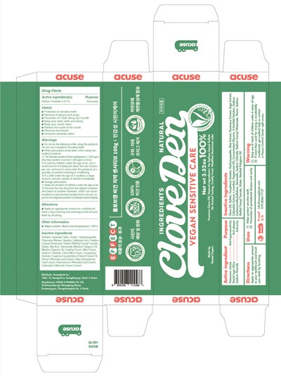 Carton Image (Sensitive Toothpaste Carton)